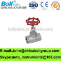 Thread Globe Valve for Oil and Gas / Needle Stop Valve / DN15-50 Stop Valve